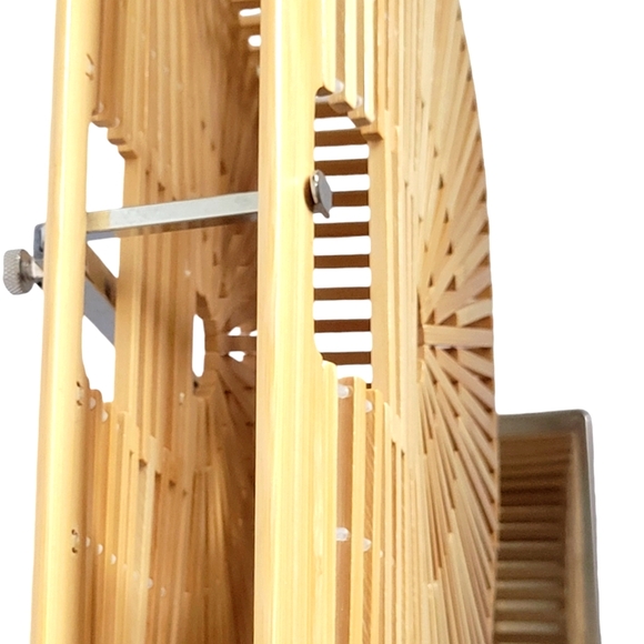 Medium Satchel Bamboo Vacation Beach summer handbag - Picture 9 of 10